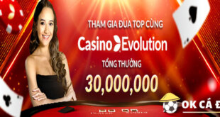 Đua top Casino Evulation nhận quà khủng tại Vwin 3